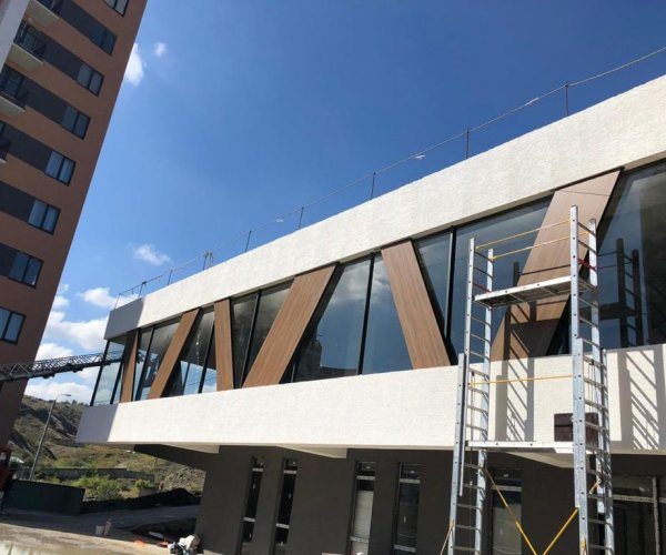 Ventilated facade